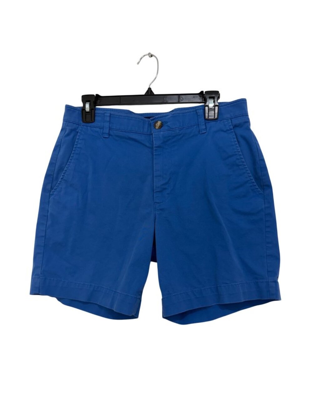 Crown & Ivy Blue Motion Flex Mens Shorts Size 33 Cotton Spandex Blend